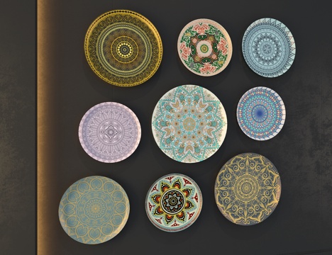 Plate Wall Decoration