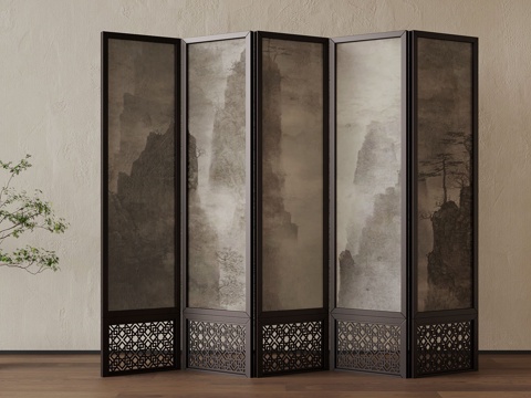 Neo-Chinese Style Screen Screen Partition