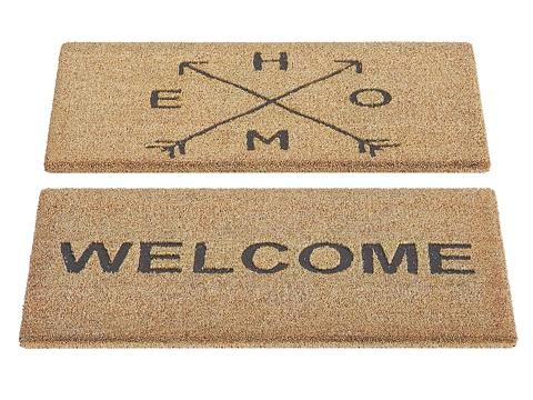 American Retro Welcome Blanket Carpet