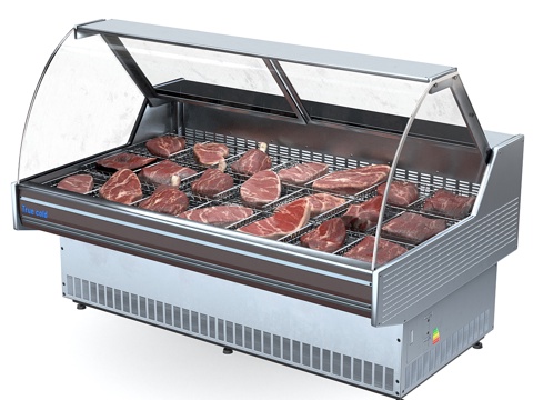 Meat commercial display refrigerator