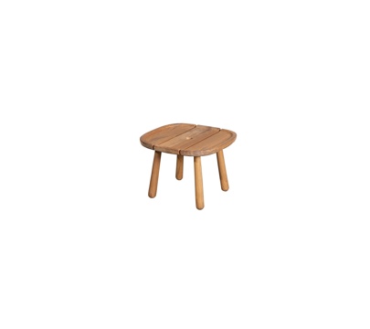 Modern outdoor courtyard garden terrace coffee table side table teak several teak stool combination