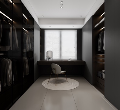 Modern Cloakroom