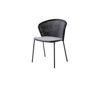 Modern French Courtyard Garden Terrace Home Decoration Fillwork Dining Chair Fabric Metal Chair