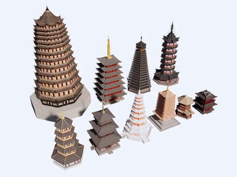 Chinese Ancient Pagoda