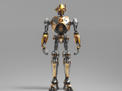 Sci-fi humanoid robot