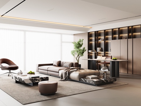 Modern Italian Style Home Living Room Large Flat Floor Living Room Without Main Light Living Room Italian Style Affordable Luxury Style Living Room