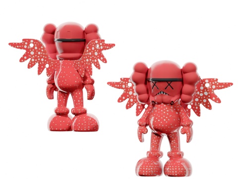 Modern trend kaws doll