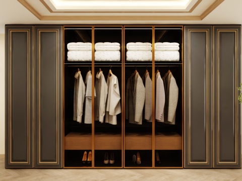 Wardrobe Design Wardrobe Effect Diagram Wardrobe Coat Cabinet Design Coat Cabinet