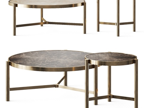 Modern Italian Affordable Luxury Style Marble Coffee Table