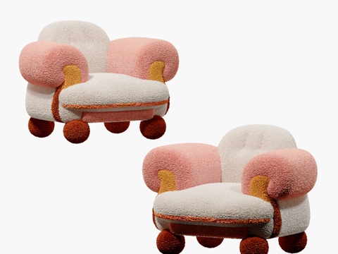 Modern Children Macaroon Leisure Sofa Lounge Chair