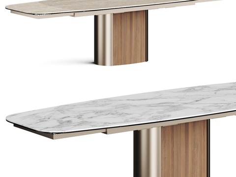 Modern Italian Affordable Luxury Style Calligaris Yoroi Dining Table