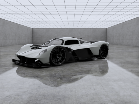 Aston Martin Valkyrie Valkyrie Super Run Super Luxury Car Racing