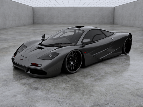 McLaren F1 Super Run Super Luxury Car