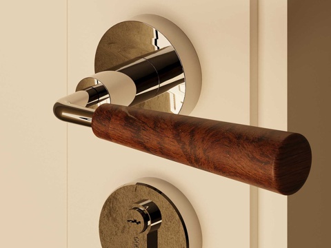 Mid-century Style door handle