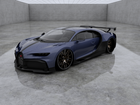 Bugatti Chiron Pur Sport Super Luxury Car