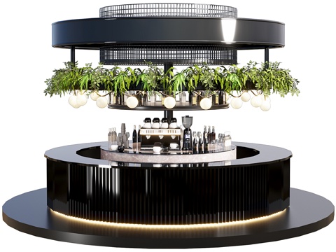 Modern Affordable Luxury Style Coffee Bar