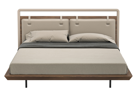 Nordic Simple Double Bed Double Bed Simple Bed Bedroom Bed