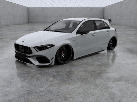 Mercedes-Benz AMG A45S Family Car Performance Car