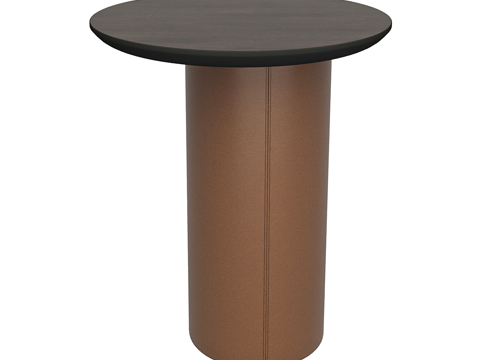 Simple Side Table Sofa Side Table Bedside Table Round Round Side Table Leather Side Table