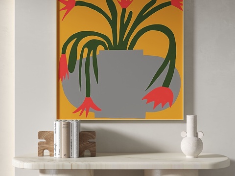 modern, simple, decorative painting