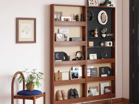 Antique Storage Rack Storage Cabinet