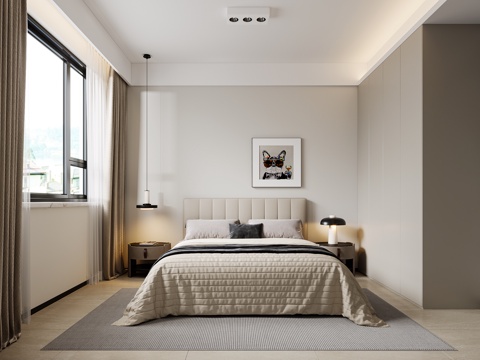 Modern Minimalist Bedroom