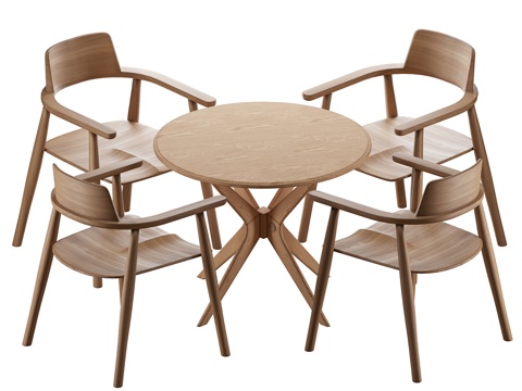 Round Table Chair Combination