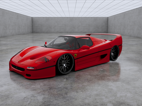 Ferrari F50 Super Run Super Luxury Car