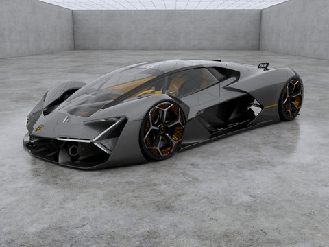 Lamborghini Terzo Milleneo Supercar Concept