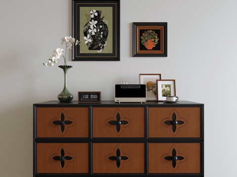 Mid-century Style porch cabinet