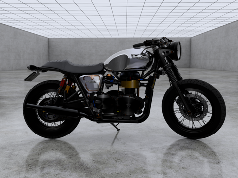 Triumph Bonneville Moto Retro Moto