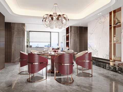 Modern Affordable Luxury Style DiningRoom