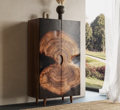 Quiet Wind Decorative Cabinet