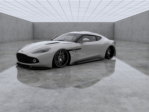 Aston Martin Vanquish Zagato Super Run Super Luxury Car