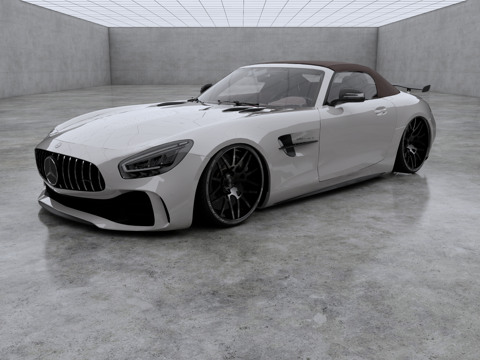 Mercedes-Benz AMG GT Super Luxury Car Convertible