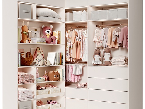 Modern children's wardrobe