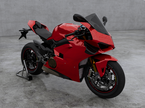 Ducati Panigale V4 S Moto sports car Street Car Racing