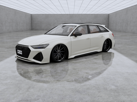 Audi RS6 coupe car street car family car