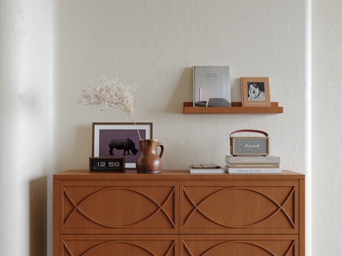 Mid-century Style porch cabinet