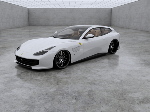 Ferrari GTC4 Lusso Super Luxury Car Hunting Car