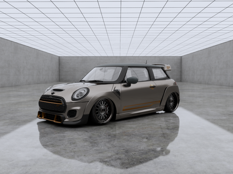 Mini Cooper JCW GP Car Street Car sports car Racing