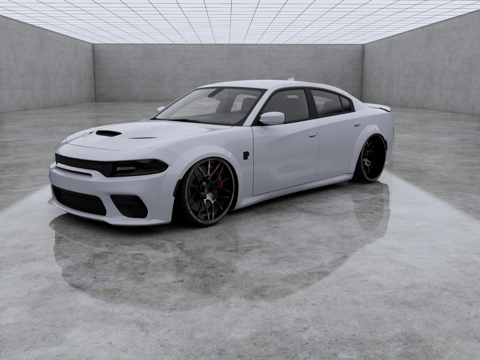 Dodge Charger SRT Hellcat sports car American Muscle