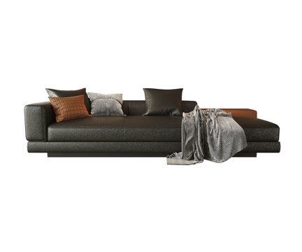 Modern Multiplayer Sofa minotti Sofa Casual Sofa Living Room Sofa