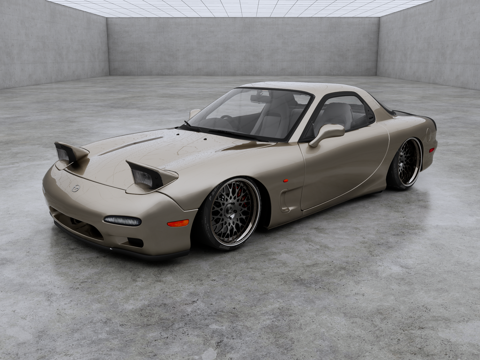 Mazda RX7 sports car Street Car JDM