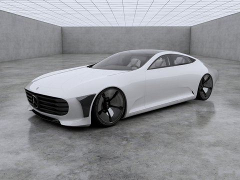 Mercedes-Benz IAA Ultra Luxury Car Concept Car