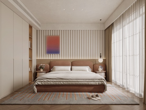 Modern Cream Style Bedroom