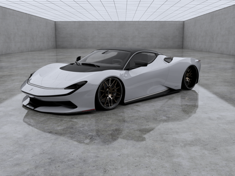 Pininfarina Battista Super Run Super Luxury Car