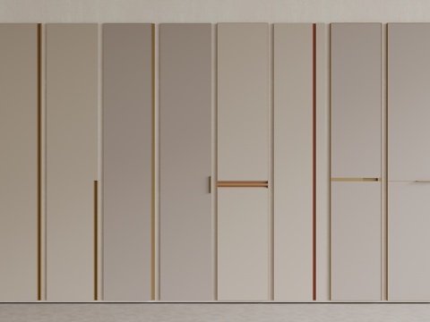 Modern cabinet door panel