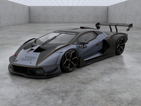 Lamborghini Essenza SCV12 Supercar Racing