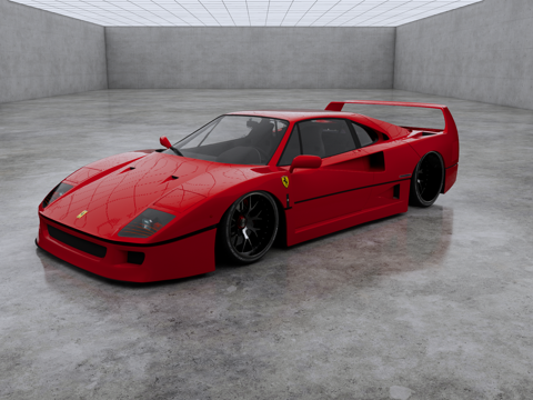 Ferrari F40 Super Run Super Luxury Car